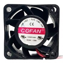COFAN F-4028FH24BII DC 24V 0.35A 4028 Axial Cooling Fan