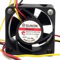 Sunon Maglev MB40201V2-000C-G99 DC 12V 0.60W 4020 Axial Cooling Fan