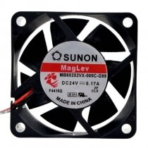 Sunon Maglev MB60252VX-000C-G99 DC 24V 0.17A 6025 Axial Cooling Fan