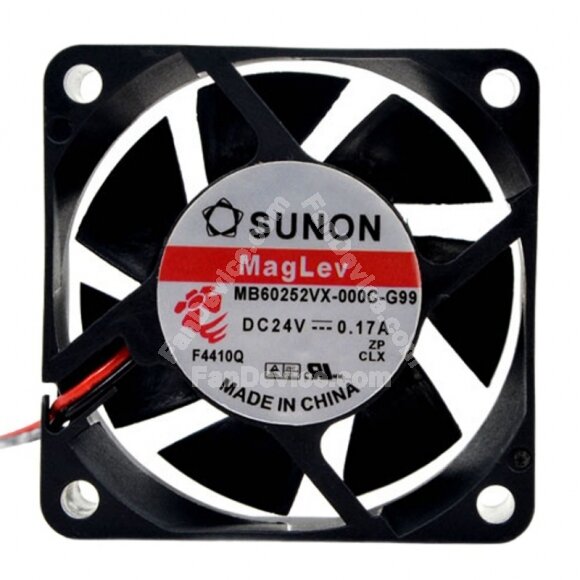 Sunon Maglev MB60252VX-000C-G99 DC 24V 0.17A 6025 Axial Cooling Fan
