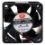 SuperRed CHD4012FB-O DC 12V 0.35A 2 Wires Axial Cooling Fan