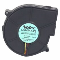 Nidec GAMMA29 D09F-24SS2 01B DC 24V 0.25Amp 2 Wires / 3 Wires Blower Cooling Fan