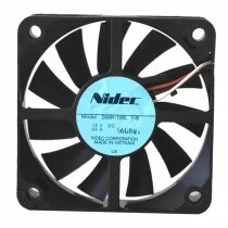 Nidec D06R-12SL 11B DC 12V 0.04A 6015 3 Wires Axial Cooling Fan