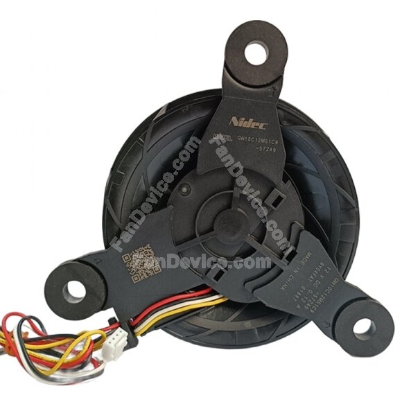 Nidec GW10C12MS1C9-57ZA9 DC 12V 0.12A 4 Wires Axial Cooling Fan