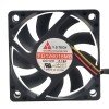 Y.S.TECH FD126015MB DC 12V 0.16A 2 Wires / 3 Wires Axial Cooling Fan