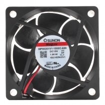 Sunon MF60201V1-1000C-A99 DC 12V 1.56W 2 Wires Axial Cooling Fan