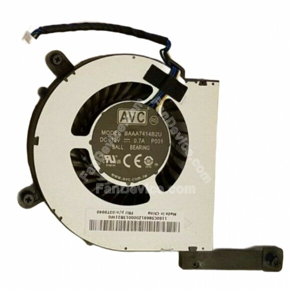 AVC BAAA7414B2U DC 12V 0.7A Ball Bearing Laptop Cooling Fan