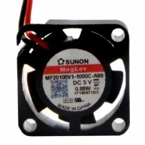 Sunon MF20100V1-1000C-A99 DC 5V 0.88W 2 Wires Axial Cooling Fan