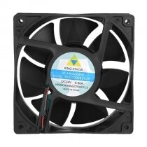 XING XIN DA XXD1203824VH DC 24V 0.60A 2 Wires Axial Cooling Fan