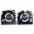 CPU & GPU Fan for HP Zbook Fury 15 G7 G8 M20097-001 M17046-001