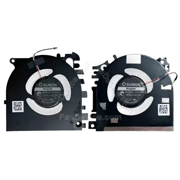 CPU & GPU Fan for HP Zbook Fury 15 G7 G8 M20097-001 M17046-001