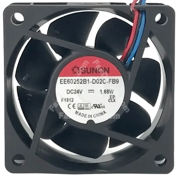 Sunon EE60252B1-D02C-FB9 24V 1.68W Axial Cooling Fan