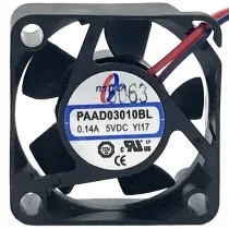 NSTECH PAAD03010BL 5V 0.14A 2 Wires Axial Cooling Fan