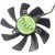 EVERFLOW T129215SH 12V 0.30AMP 4 Wires Axial Cooling Fan