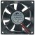 SNOWFAN Y-Y 8025H12S 12V 0.25A 2 / 4 Wires Cooling Fan