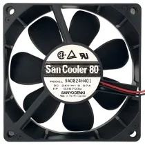 Sanyo 9A0824H401 24V 0.07A 2 / 3 Wires Cooling Fan