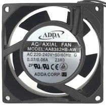 ADDA AA8382HB-AW 220-240V 0.07/0.06A 2 Wires Cooling Fan