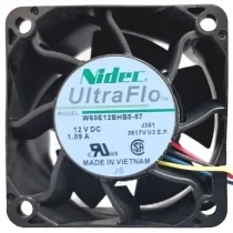 Nidec W60E12BHB5-57 12V 1.09A 4 Wires Axial Cooling Fan