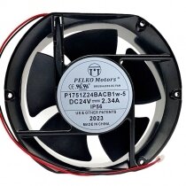 PELKO Motors P1751Z24BACB1w-5 24V 2.34A 2 Wires Cooling Fan