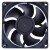 SANONDA KF8025L24B 24V 0.15A 2 Wires Axial Cooling Fan