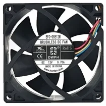 DWPH EFC-08E12W 12V 0.70A 4 Wires Axial Cooling Fan