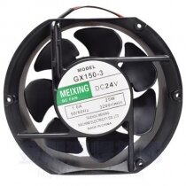 MEIXING GX150-3 24V 1.0A 2 Wires Axial Cooling Fan