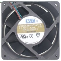 AVC DV12038B12H 12V 4.50A 2 / 3 / 4 Wires Cooling Fan