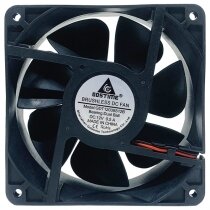 GDSTIME GTD12038S12B 12V 0.5A 2 Wires Axial Cooling Fan