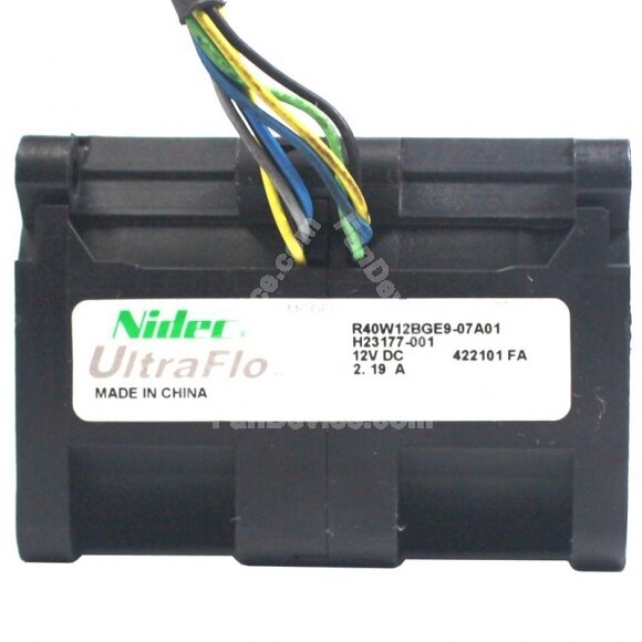 Nidec R40W12BGE9-07A01 12V 2.19A 8 Wires Axial Cooling Fan
