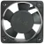 JIULONG 100FZY2-S AC 220V 18W 2 Wires Axial Cooling Fan