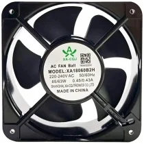 XA-CQJ XA18060B2H 220-240V 0.45/0.43A 65/63W Ball Bearing Cooling Fan