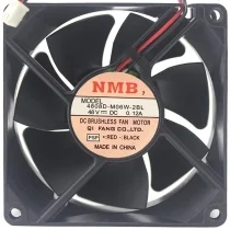 NMB 4808D-M06W-2BL 48V 0.12A DC Brushless 2 Wires Axial Cooling Fan