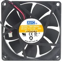 AVC C8015B24H 24V 0.17A 2 Wires Ball Bearing Axial Cooling Fan