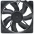 NMB 11925SA-12P-EL DC 12V 0.50A 3 Wires Axial Cooling Fan