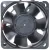 NMB 06025SA-12K-EA DC 12V 0.08A 2 Wires Axial Cooling Fan