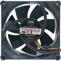 CoolerMaster A8025-25RB-4IP-F1 DF0802512RFMN 12V 0.24A 4 Wires PWM Cooling Fan