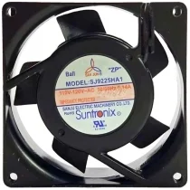 SAN JUN SJ9225HA1 110V-120V 0.14A 2 Wires Impedance Protected Cooling Fan