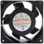 SAN JUN SJ9225HA1 110V-120V 0.14A 2 Wires Impedance Protected Cooling Fan