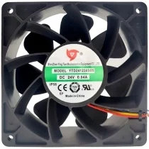 YingTian YTD241238B0S 24V 0.84A 4 Wires Axial Cooling Fan