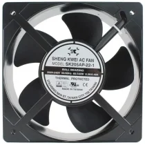 SHENG KWEI SK205AP-22-1 200V-240V 0.30/0.49A 65/102W Thermal Protected Cooling Fan