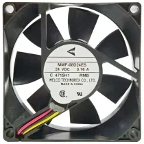 Mitsubishi MMF-08D24ES RMB DC 24V 0.16A 3 Wires Axial Cooling Fan
