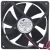SNOWFAN Y-Y9225H12B DC 12V 0.20A 2 Wires Axial Cooling Fan