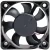 XING XIN DA XXD501012VH 12V 0.08A DC Brushless 2 Wires Cooling Fan