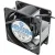 LINKWELL F2E-80S-230 220-240V 9/7W Impedance Protected Cooling Fan