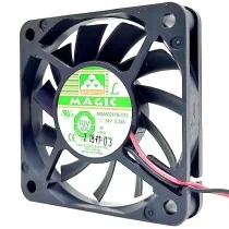 Magic MGA6024YB-O10 DC 24V 0.22A 2 Wires Axial Cooling Fan