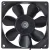 Sanyo 109R0812M402 DC 12V 0.09A 2 Wires Axial Cooling Fan