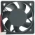 TOP MOTOR DF125015SM-A DC 12V 0.20A 2 Wires Axial Cooling Fan