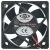 TOP MOTOR DF125015SM-A DC 12V 0.20A 2 Wires Axial Cooling Fan