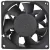 FONSONING FSY83B24H 24V 0.50A DC Brushless 2 Wires Axial Cooling Fan
