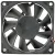 Delta AFB0712LD 12V 0.08A DC Brushless 3 Wires Axial Cooling Fan